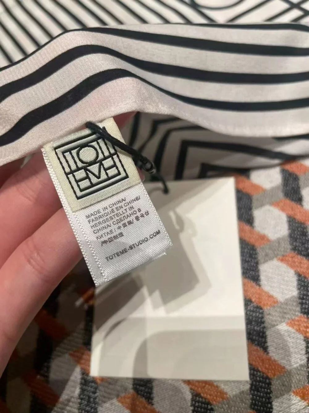 Toteme square scarf